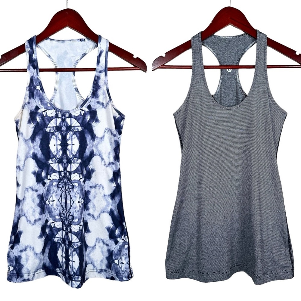 2/$25 Lululemon Cool Racerback Tank Top Bundle Size M
